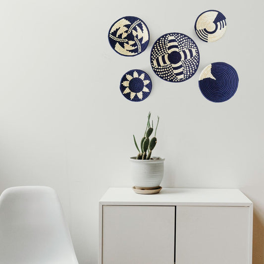 Festive Wall Decor - Sabai Grass Wall Baskets