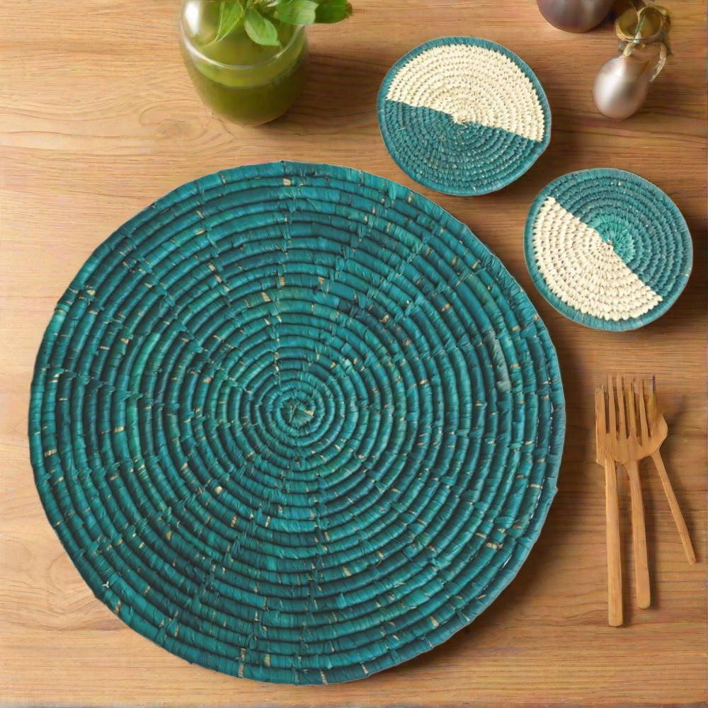 Handwoven Table Placemats from KalaGhar