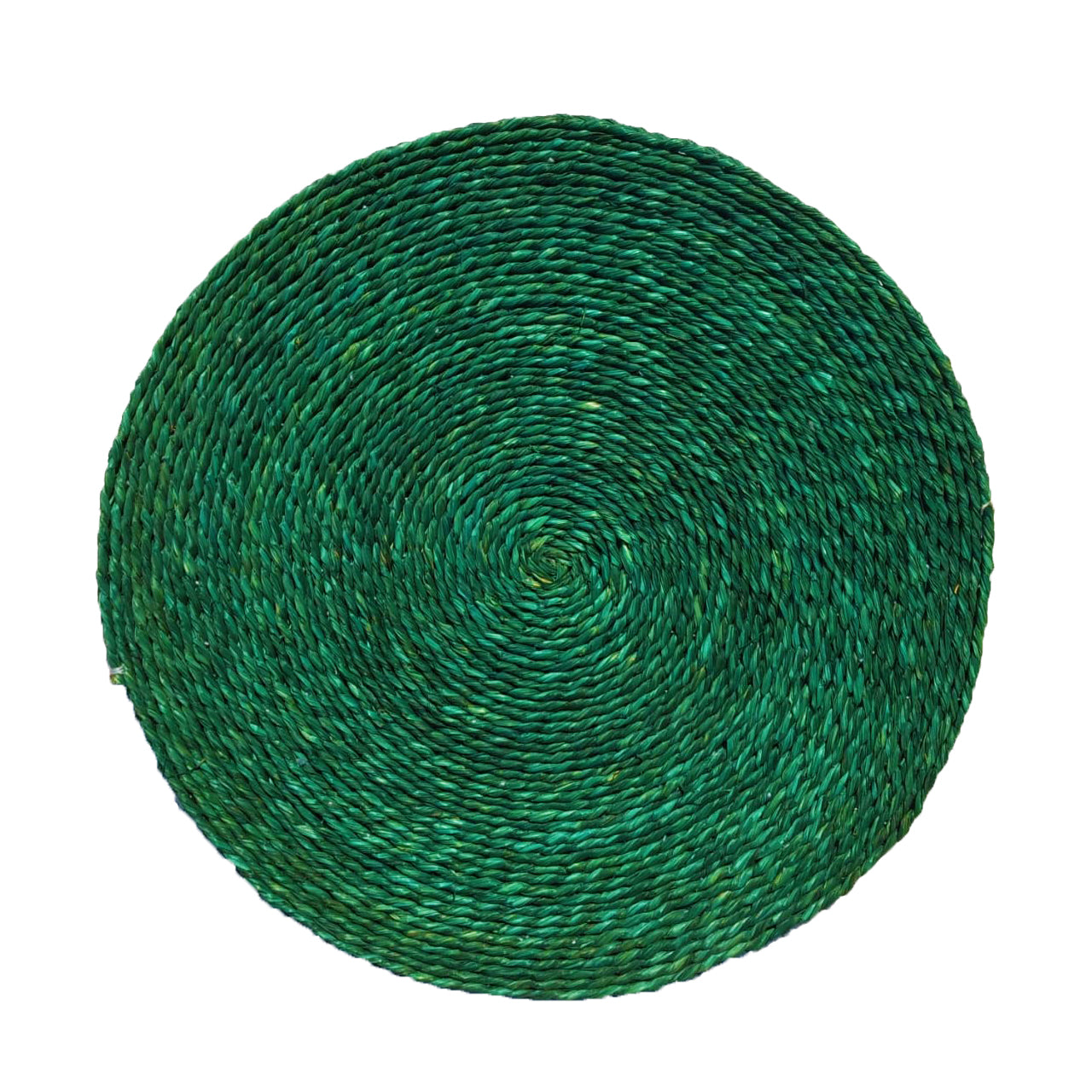 green table mats in set of 2