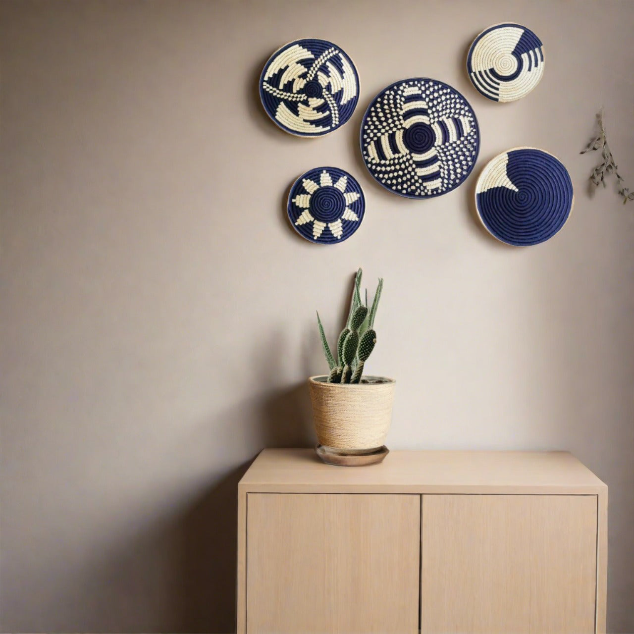 Festive Wall Decor - Persian Blue - Handwoven From KalaGhar