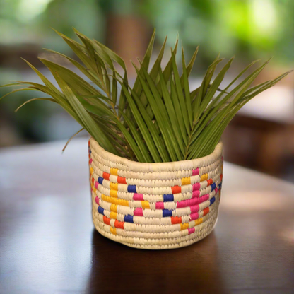 Woven Herb Planter
