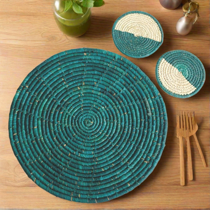 Handwoven Table Placemats from KalaGhar