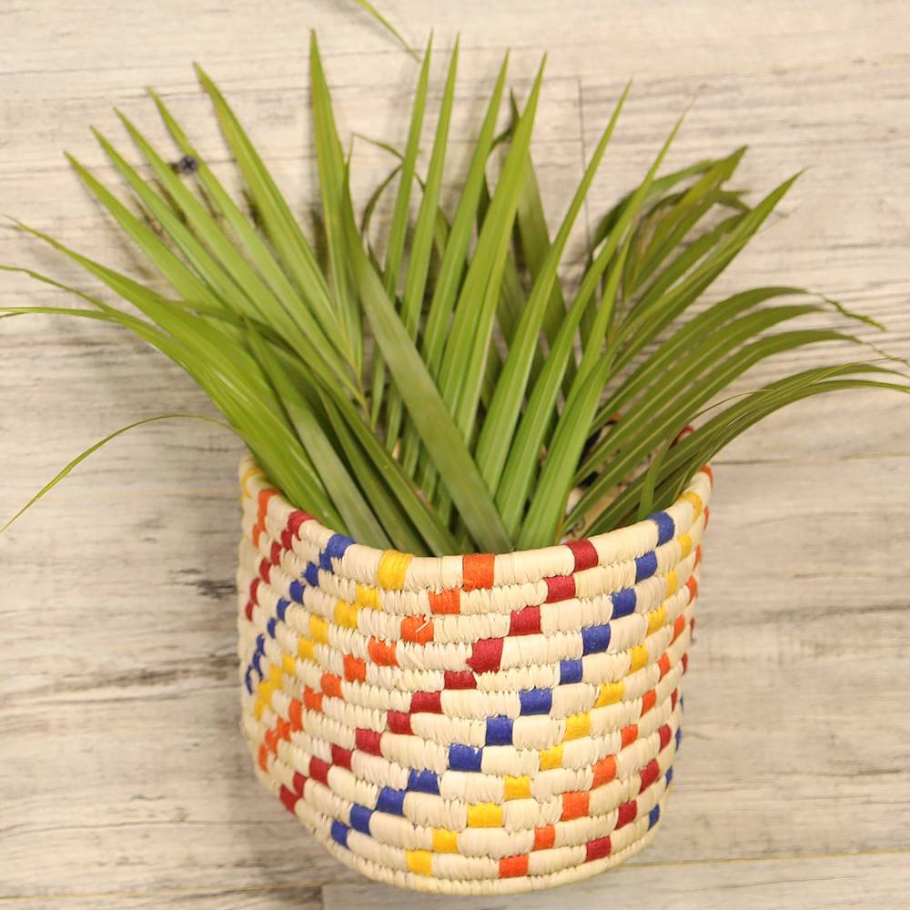Handwoven Sabai Grass Planters