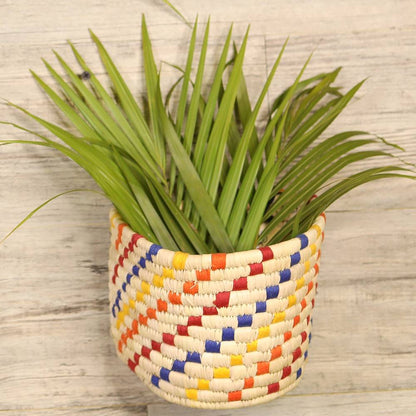 Handwoven Sabai Grass Planters